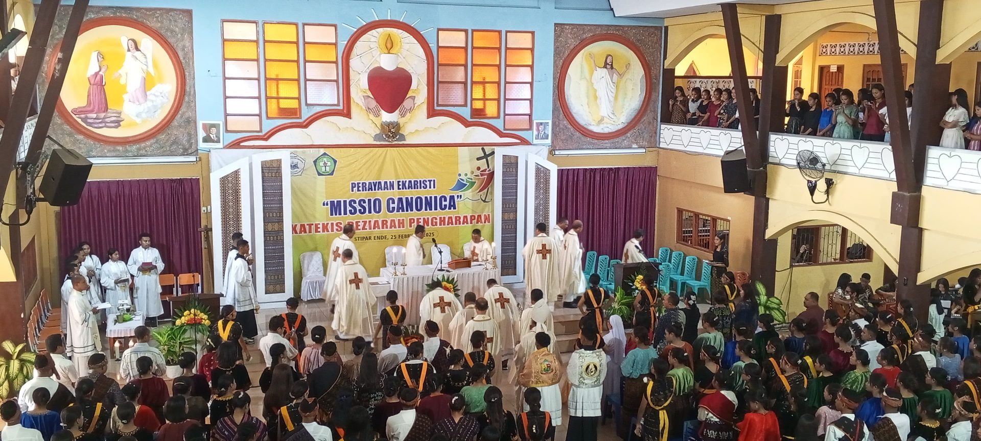 Dari Missio Canonica di STIPAR Ende Ini Pesan Uskup Kepada Mahasiswa