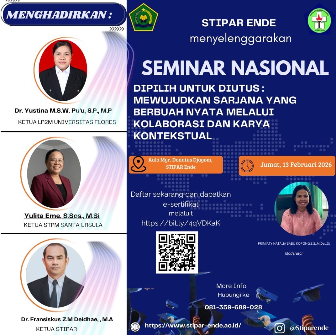 STIPAR Ende Menyelengarahkan SEMINAR NASIONAL